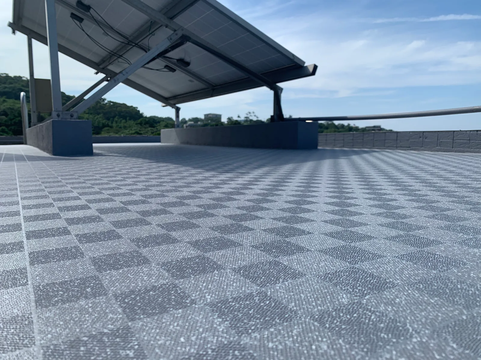 Takiron LX 屋頂戶外地坪台灣施工案例